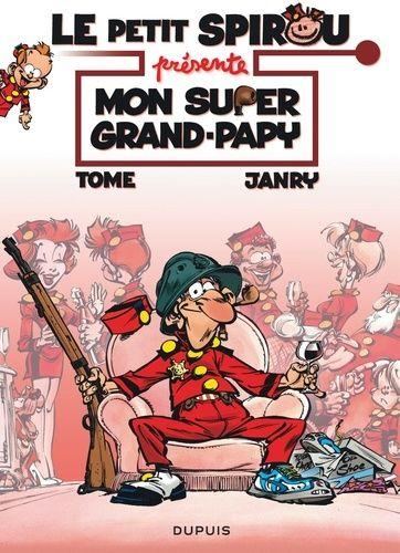 jaquette livre Le Petit Spirou Présente Tome 2 - Mon Super Grand Papy