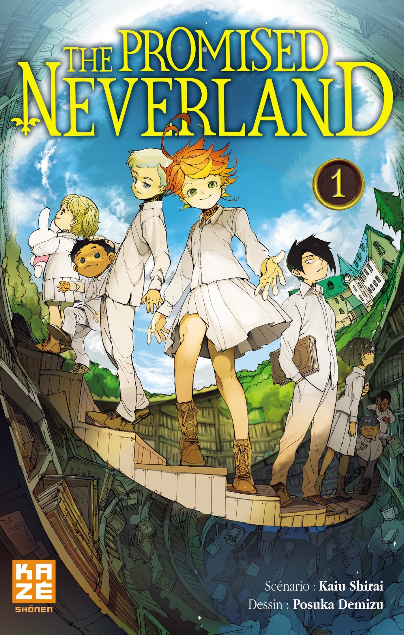 jaquette livre The Promised Neverland 01 (Français)