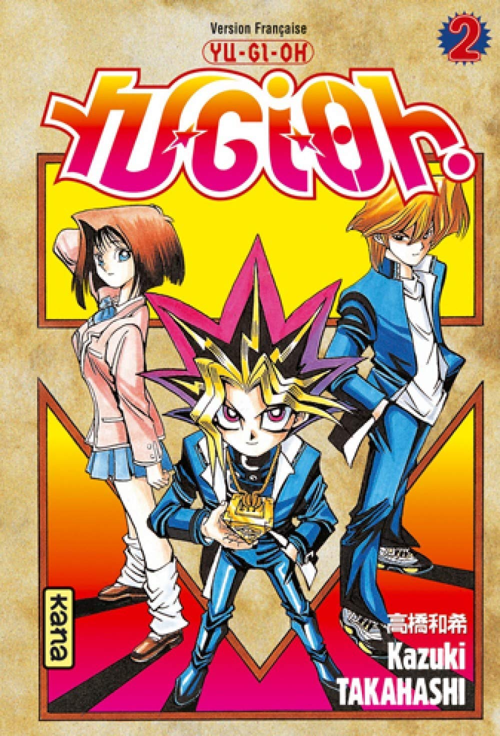 jaquette livre Yu-Gi-Oh ! Tome 2