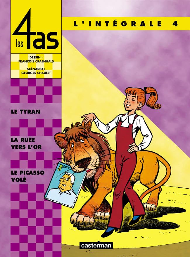 jaquette livre Les 4 As L'intégrale Tome 4