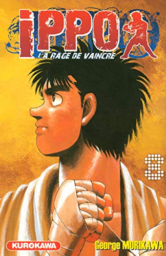 jaquette livre Ippo - Saison 1 - La rage de vaincre - Tome 8 : La bataille entre Ippo et Hayami atteint son paroxysme !
