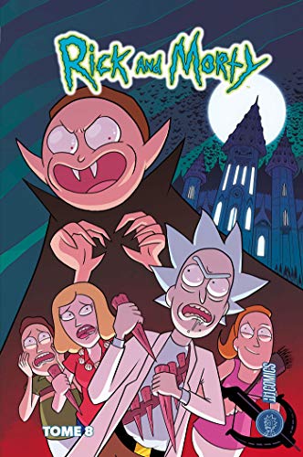 jaquette livre Rick & Morty Tome 8
