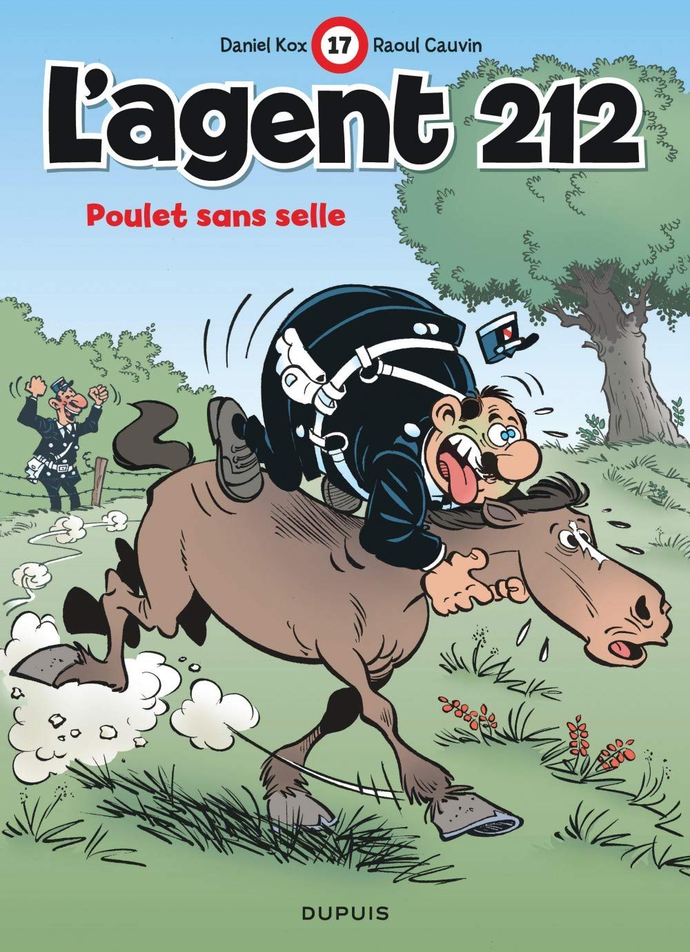 jaquette livre L'agent 212, tome 17 : Poulet sans selle