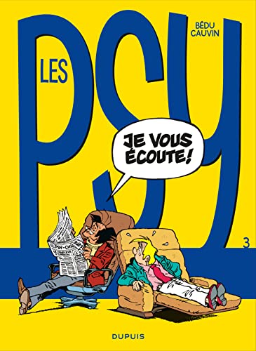 jaquette livre Les Psy Tome 3 - Je Vous Écoute !