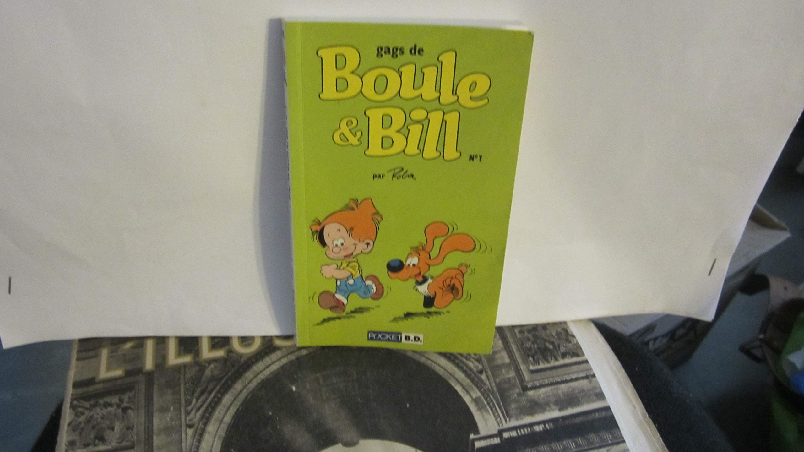 jaquette livre Gags de Boule et Bill, n° 1