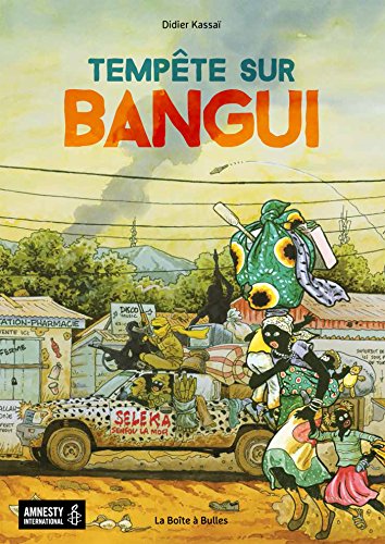 jaquette livre Tempête Sur Bangui Tome 1