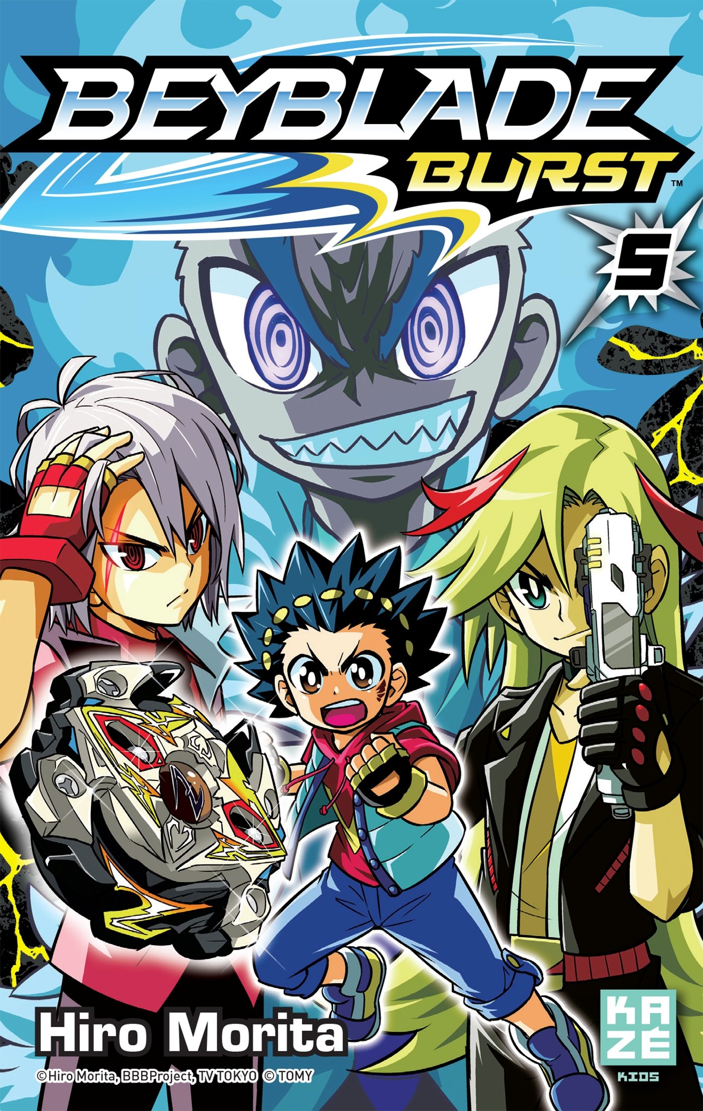 jaquette livre Beyblade Burst T05