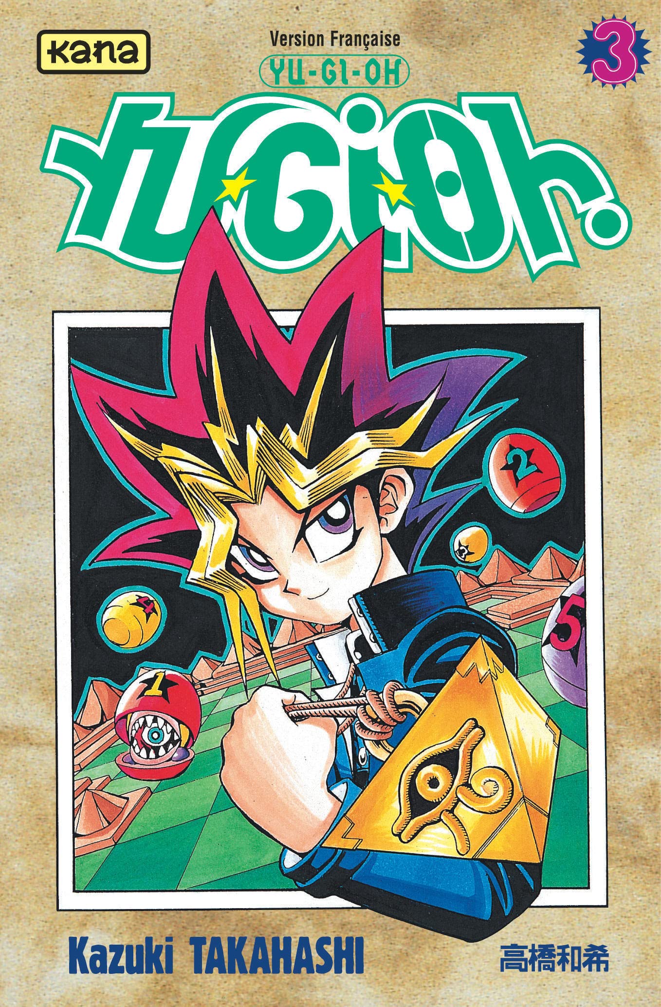 jaquette livre Yu-Gi-Oh ! Tome 3