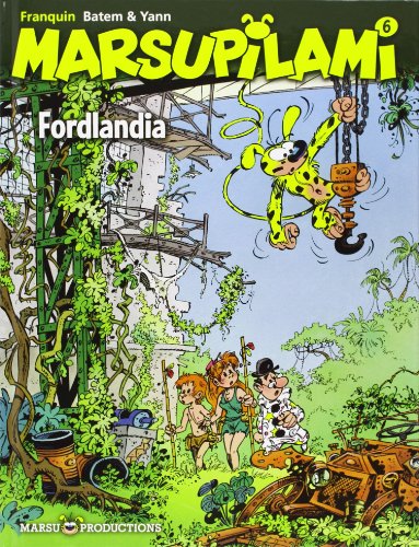 jaquette livre Marsupilami Tome 6 - Fordlandia