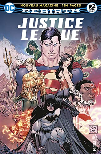 jaquette livre Justice League Rebirth N° 2, Juillet 2017
