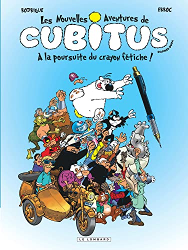 jaquette livre Les Nouvelles Aventures De Cubitus Tome 13 - A La Poursuite Du Crayon Fétiche
