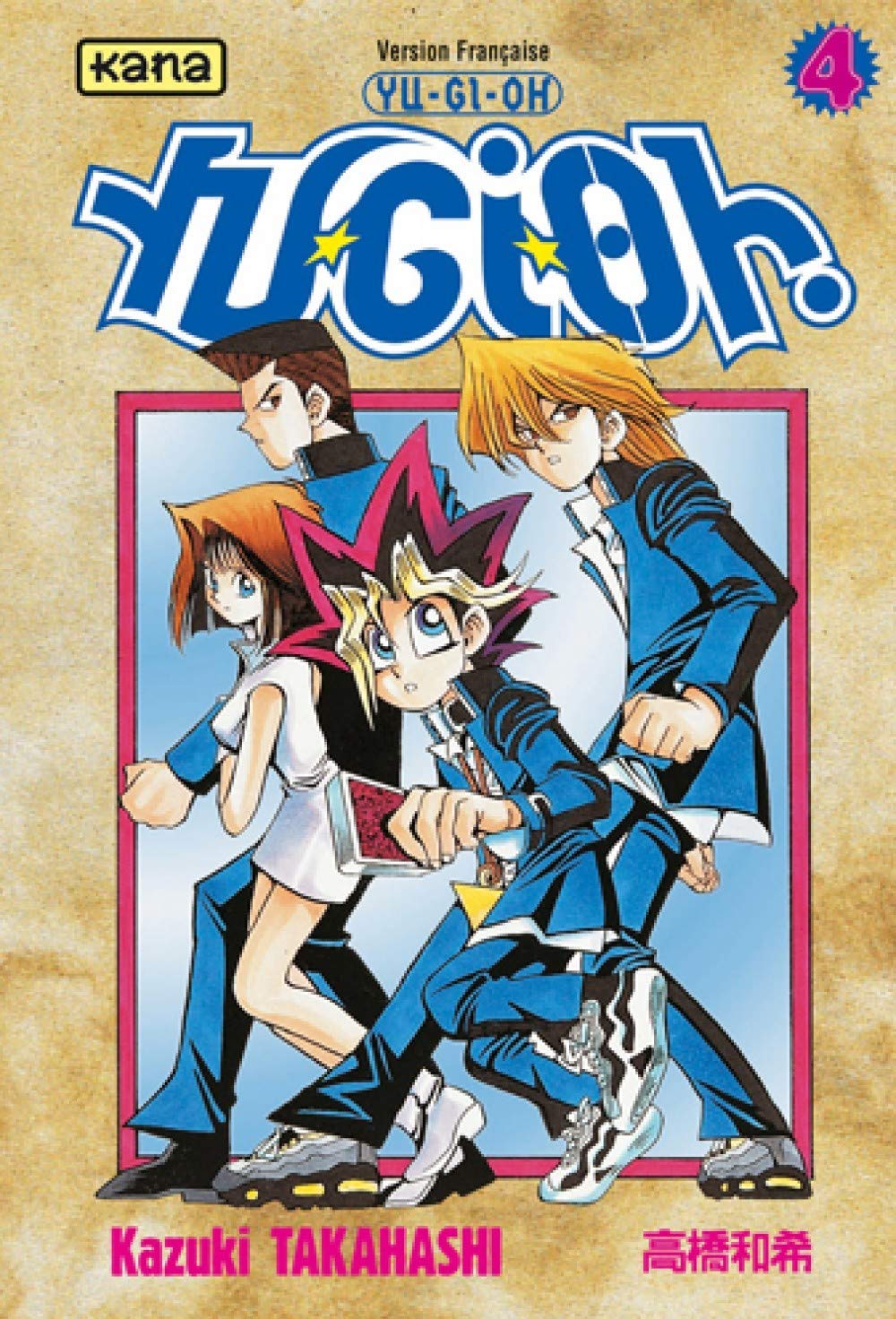 jaquette livre Yu-Gi-Oh ! Tome 4