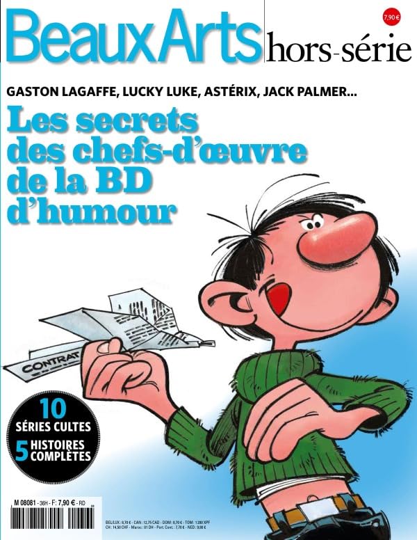jaquette livre Beaux Arts Magazine Hors-Série - Les Secrets Des Chefs-D'oeuvre De La Bd D'humour