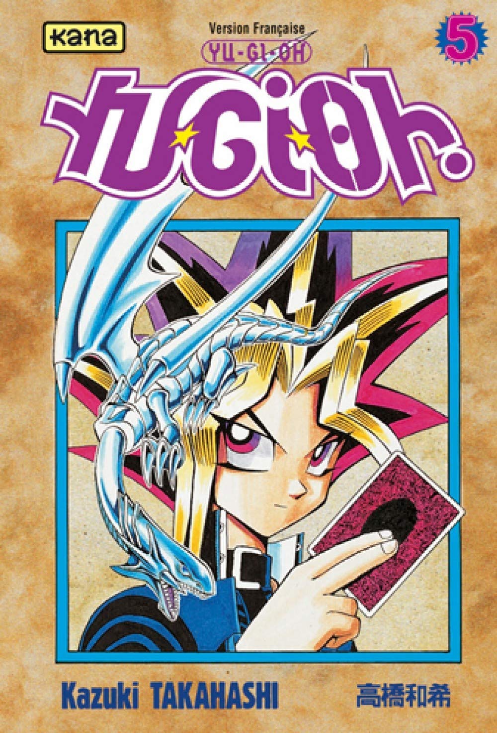 jaquette livre Yu-Gi-Oh ! Tome 5