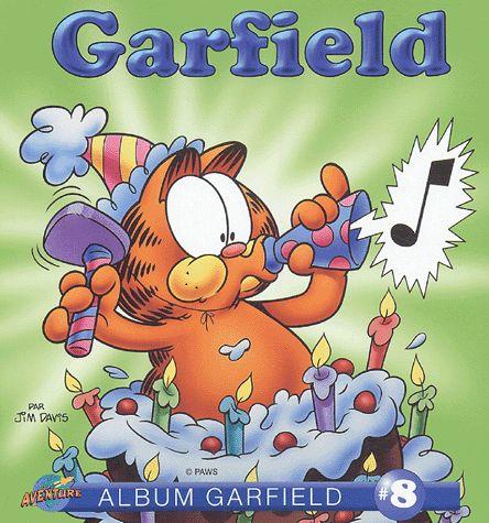 jaquette livre Garfield Tome 8