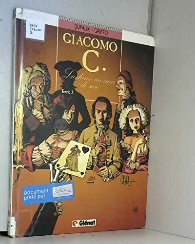 jaquette livre Giacomo C Tome 3 - La Dame Au Coeur De Suie