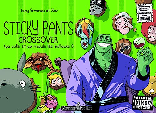 jaquette livre Sticky Pants Crossover