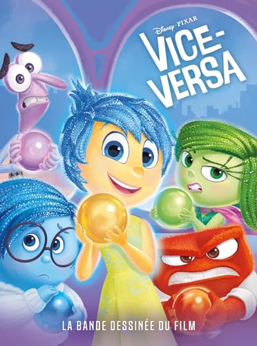 jaquette livre Vice-Versa - La Bande Dessinée Du Film