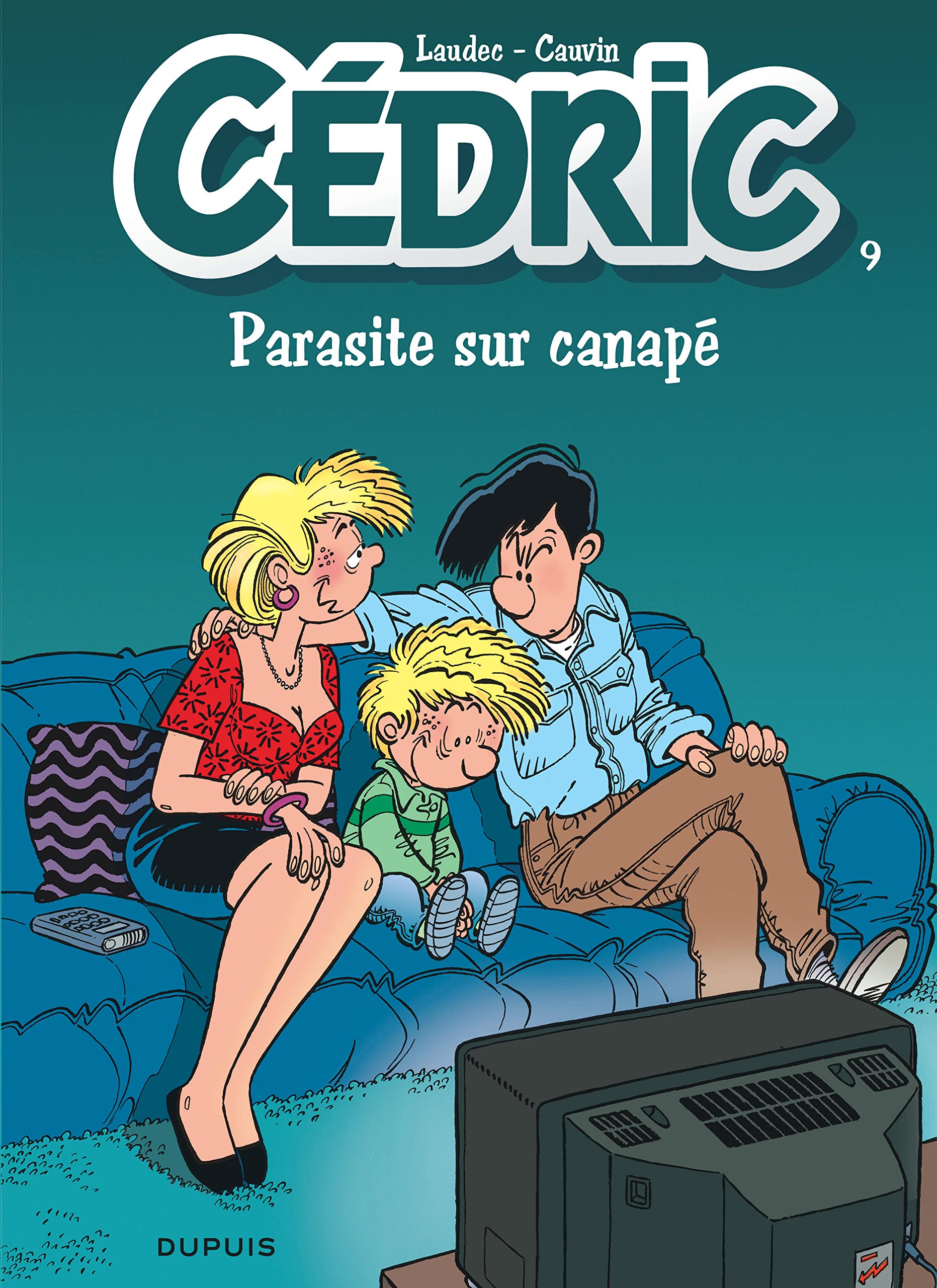 jaquette livre Cédric, tome 9 : Parasite sur canapé