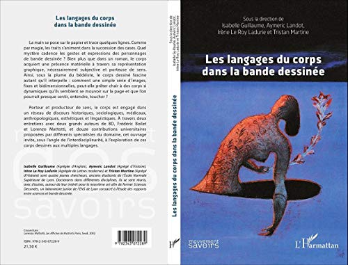 jaquette livre Les Langages Du Corps Dans La Bande Dessinée