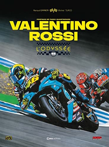 jaquette livre Valentino Rossi - L'odyssée