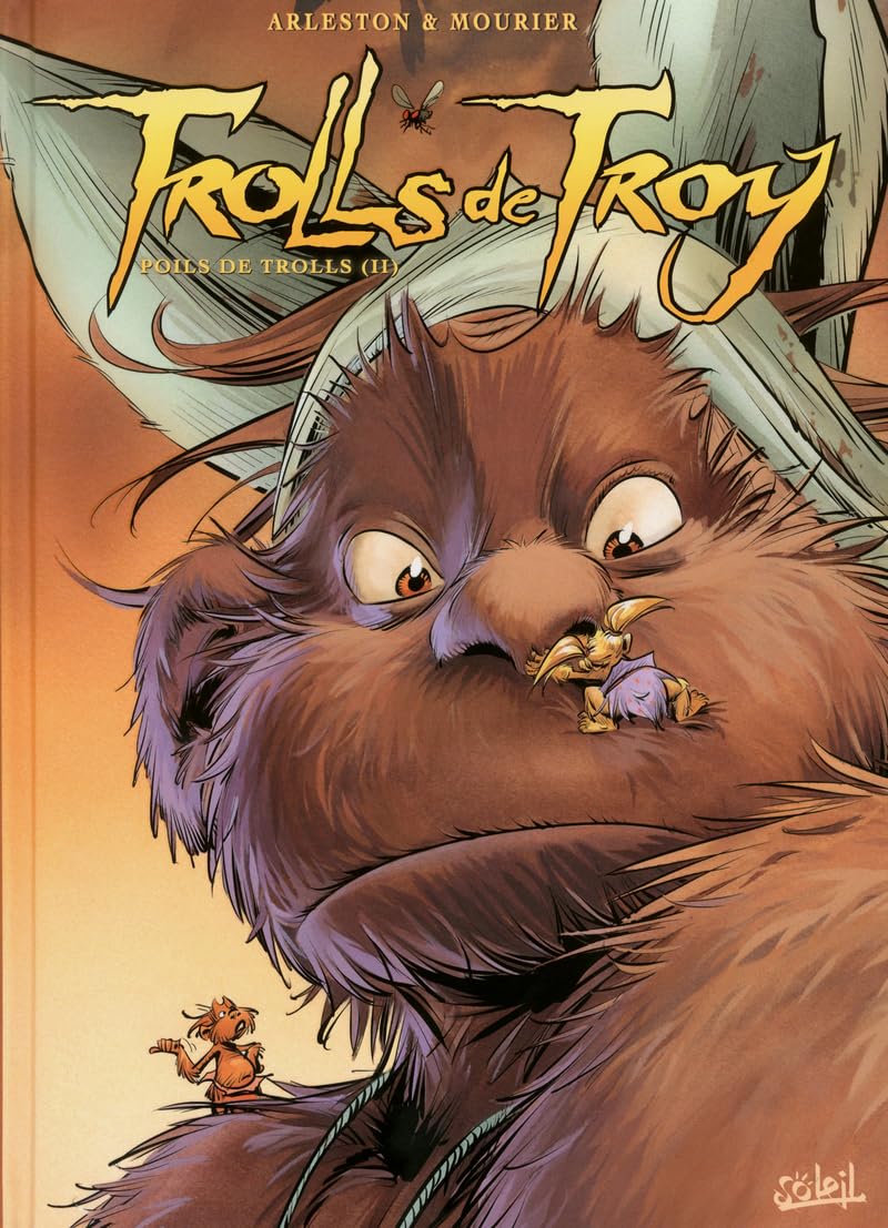 jaquette livre Trolls de Troy T16 Poils de Trolls