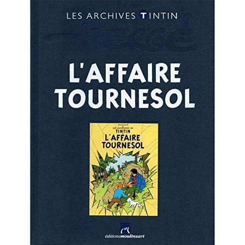 jaquette livre L'affaire Tournesol