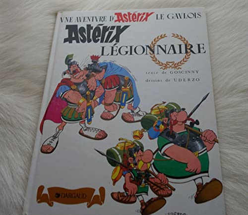 jaquette livre Astérix Légionnaire