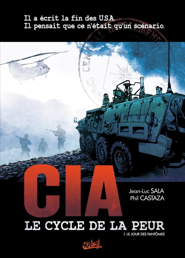 jaquette livre Cia Le Cycle De La Peur Tome 1 - Le Jour Des Fantômes