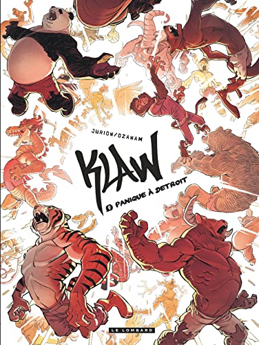 jaquette livre Klaw Tome 9 - Panique À Detroit