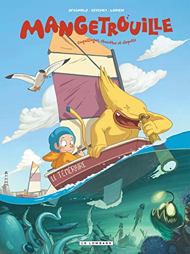 jaquette livre Mangetrouille Tome 3 - Coquillages, Chocottes Et Clapotis