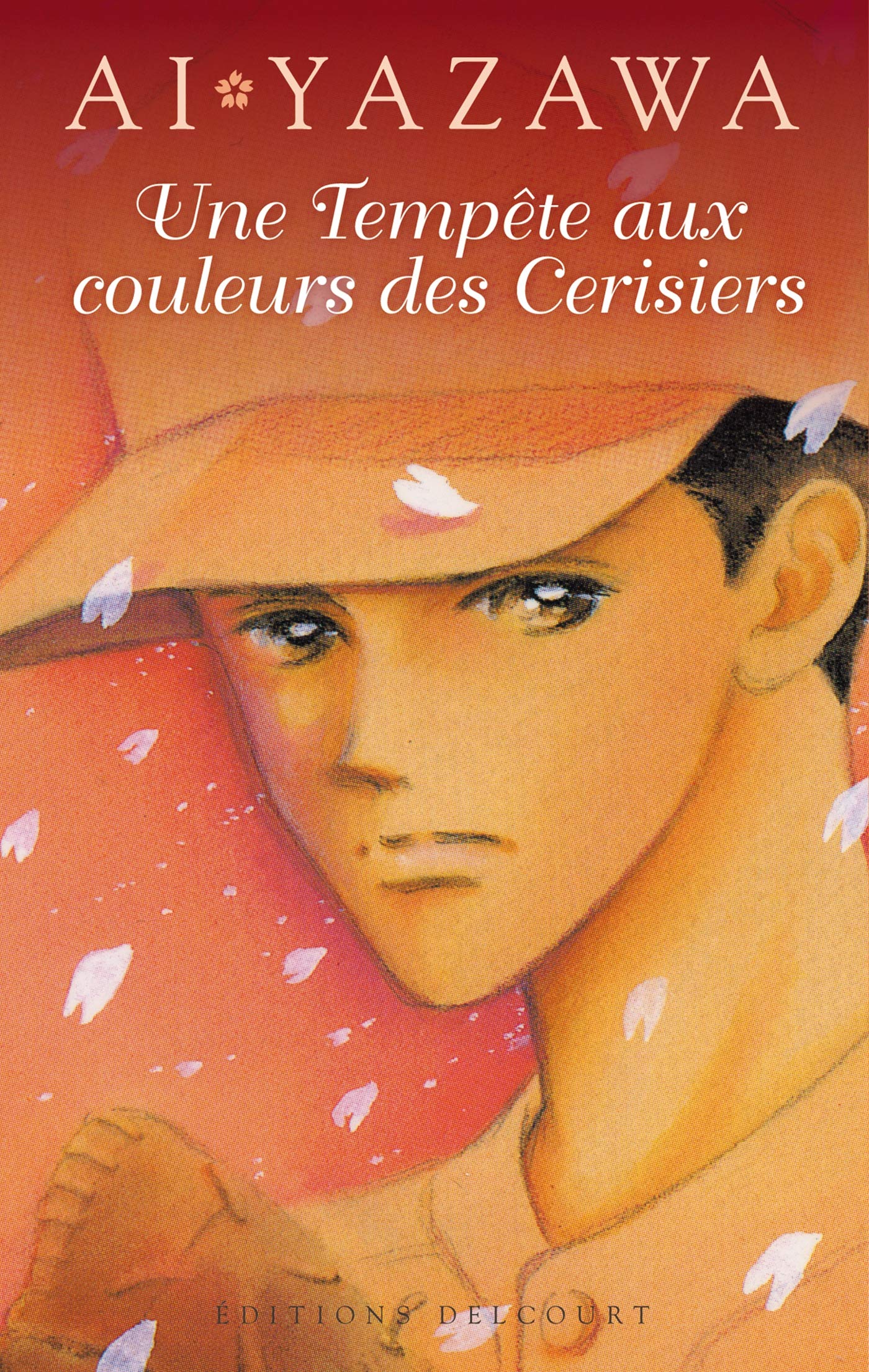 jaquette livre Une tempête aux couleurs des cerisiers