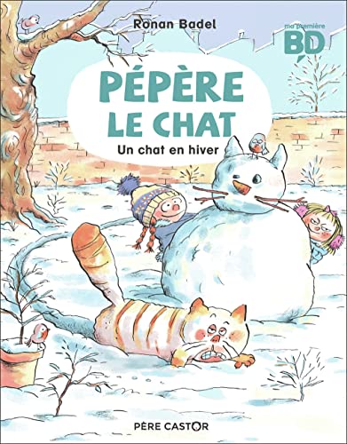 jaquette livre Pépère Le Chat Tome 5 - Un Chat En Hiver