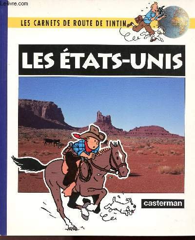 jaquette livre Les Aventures De Tintin - Les Etats-Unis