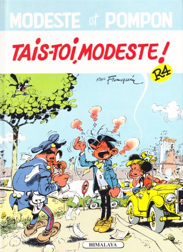 jaquette livre Modeste N°4 . - Tais-Toi Modeste