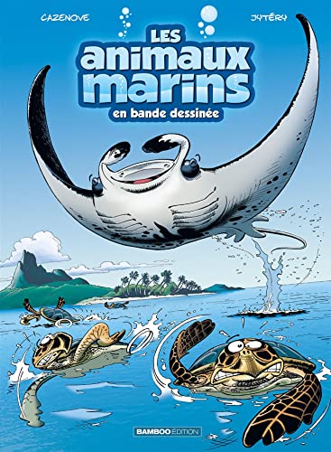 jaquette livre Les Animaux Marins En Bande Dessinée Tome 3