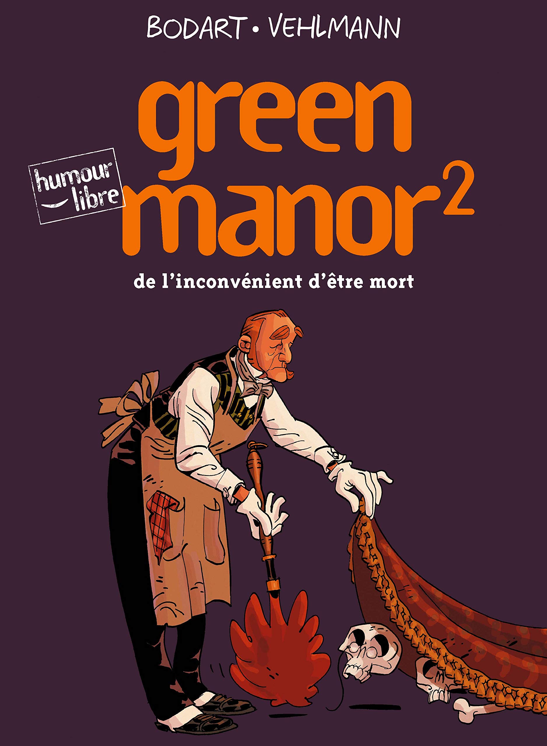jaquette livre Green Manor, tome 2 : De l'inconvénient d'être mort