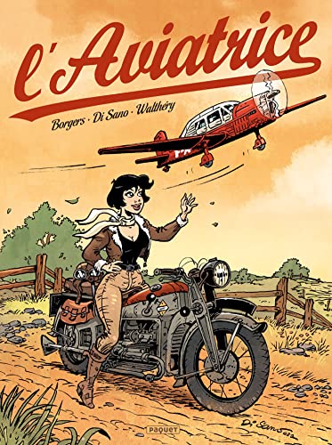 jaquette livre L'aviatrice Intégrale