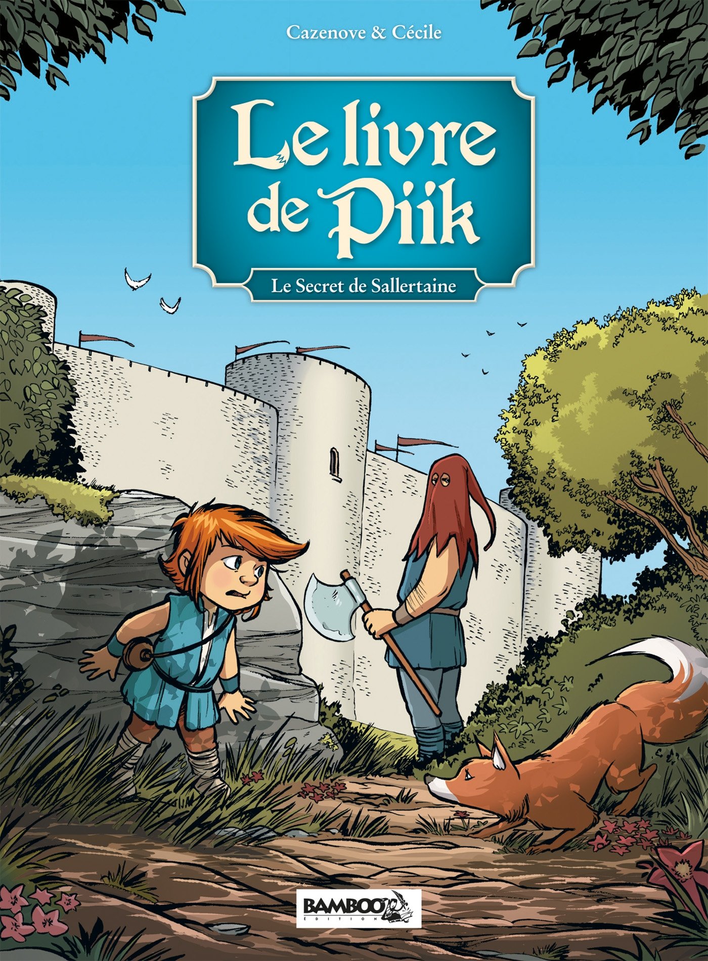 jaquette livre Le livre de Piik - tome 1 - Le secret de Sallertaine