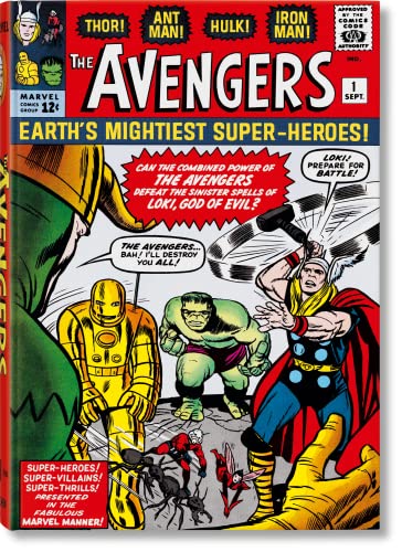 jaquette livre Marvel Comics Library - Avengers - Vol - 1. 1963-1965