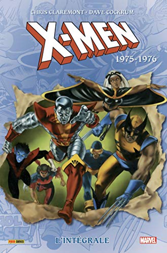 jaquette livre X-Men L'intégrale - 1975-1976
