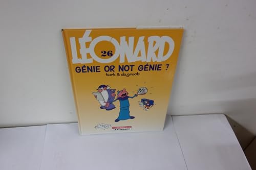 jaquette livre Léonard Tome 26 - Génie Or Not Génie ?