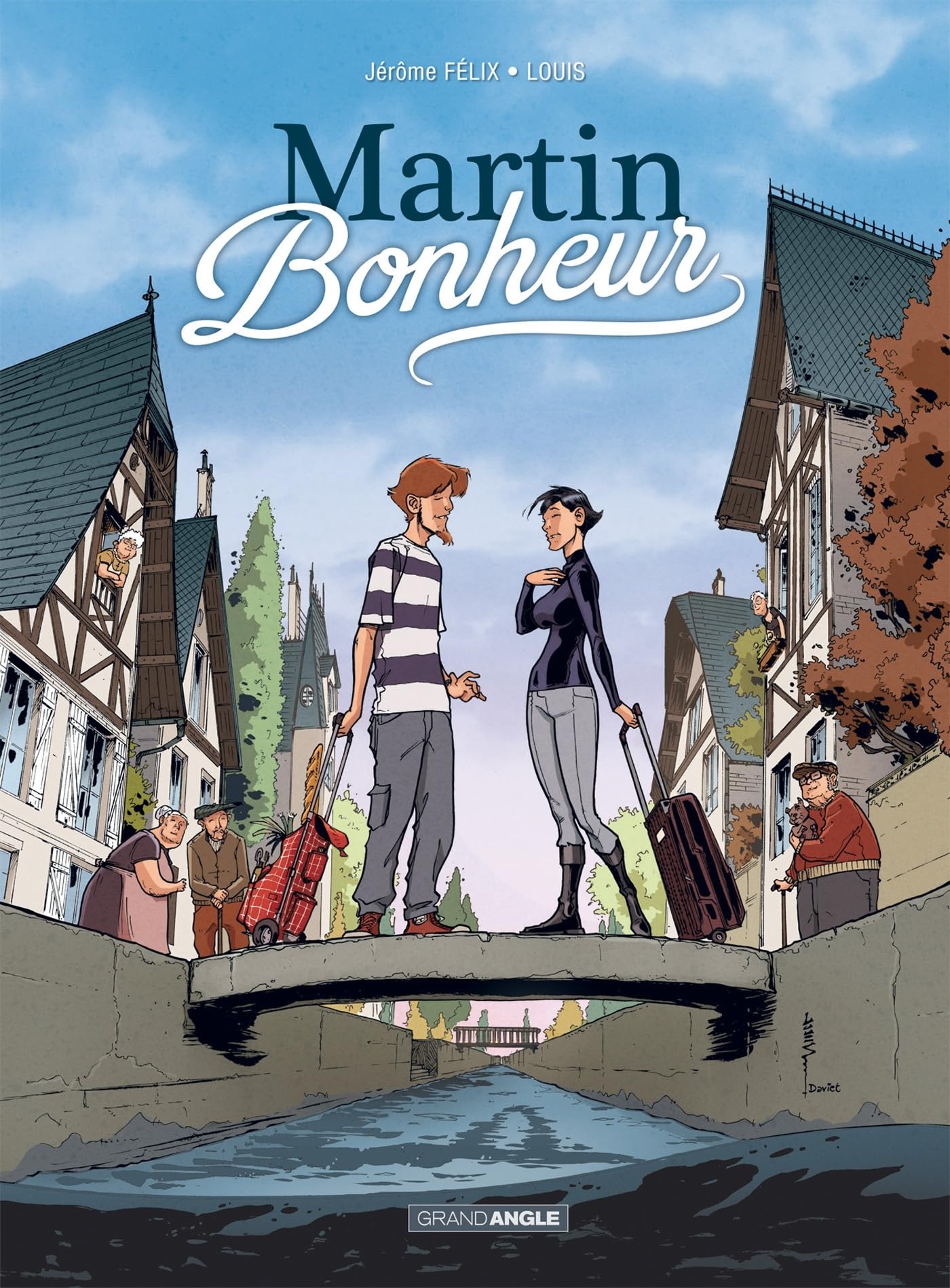 jaquette livre Martin bonheur - histoire complète