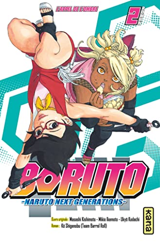 jaquette livre Boruto - Roman - Tome 2