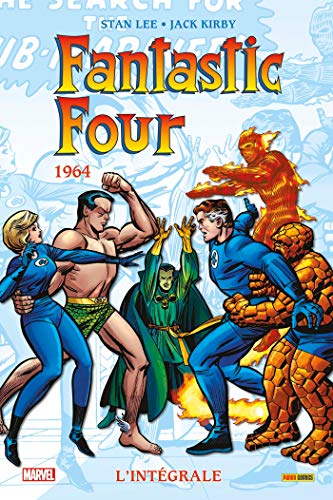 jaquette livre Fantastic Four L'intégrale Tome 3 - 1964