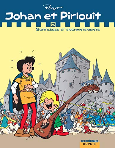 jaquette livre Johan Et Pirlouit Tome 2 - Sortilèges Et Enchantements