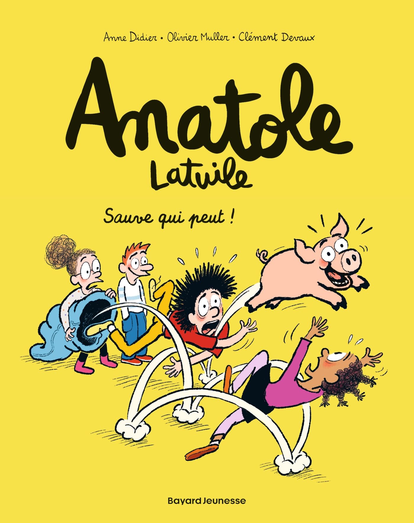 jaquette livre Anatole Latuile, tome 10: Sauve qui peut !