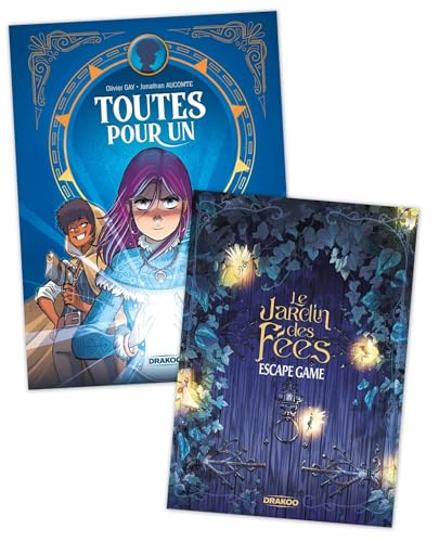 jaquette livre Les Gardiennes D'aether Tome 1 - Toutes Pour Un - Avec Un Escape Game : Le Jardin Des Fées