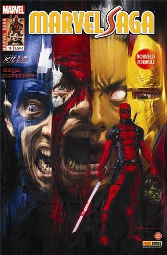 jaquette livre Marvel Saga 18