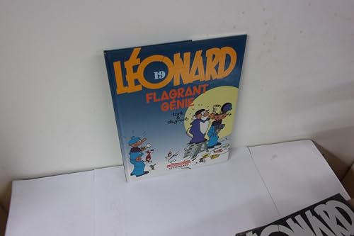 jaquette livre Léonard Tome 19 - Flagrant Génie